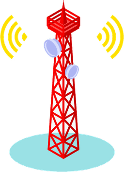 携帯電話の基地局